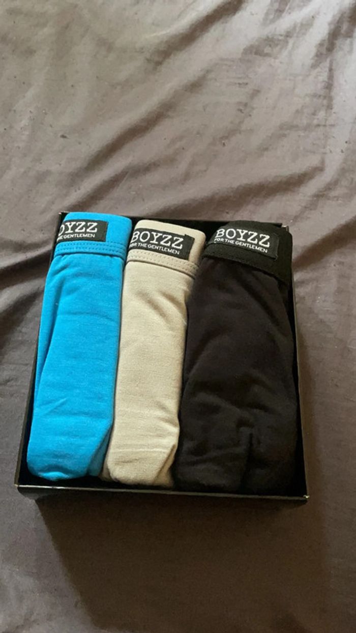 Boxer homme couleur multicolore pack de 3