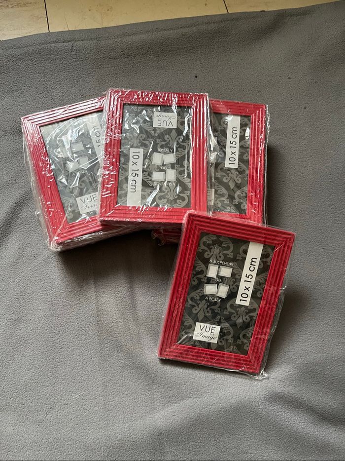 Lot de 10 cadres 10x15cm Neuf