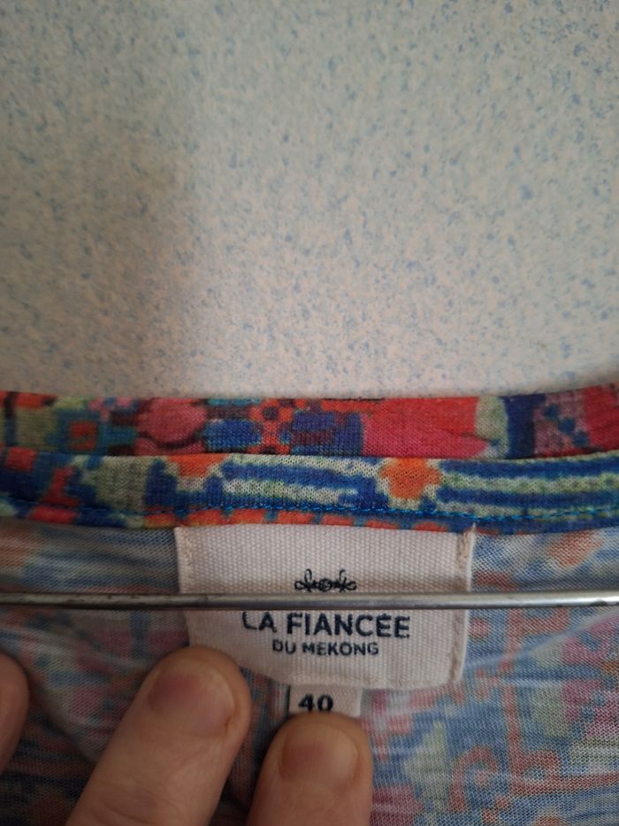 Tee shirt, La Fiancée du Mekong.  Taille 40 - photo numéro 3
