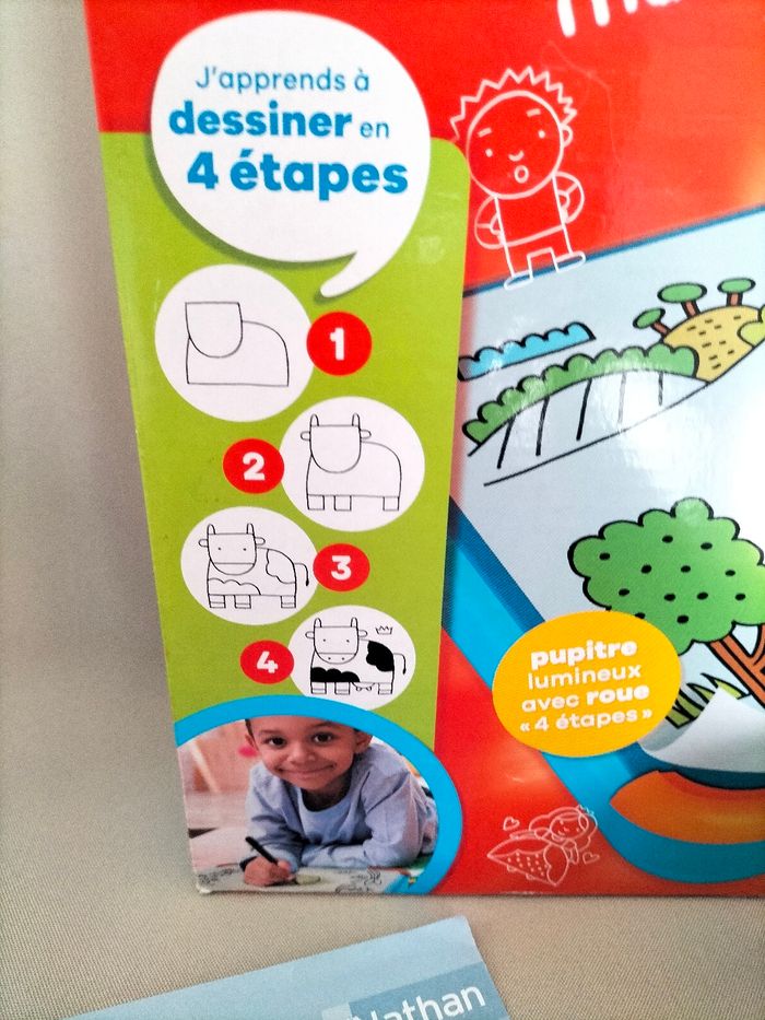 🩵 Dessineo :  mon atelier de dessins - Dès 4 ans - Nathan - Très bon état 🩵 - photo numéro 3