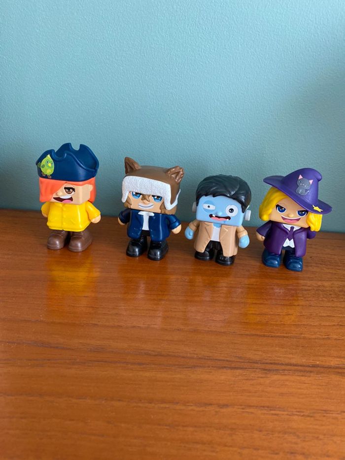 Lot de 4 Magnetic monsters mc do McDonald’s 2019