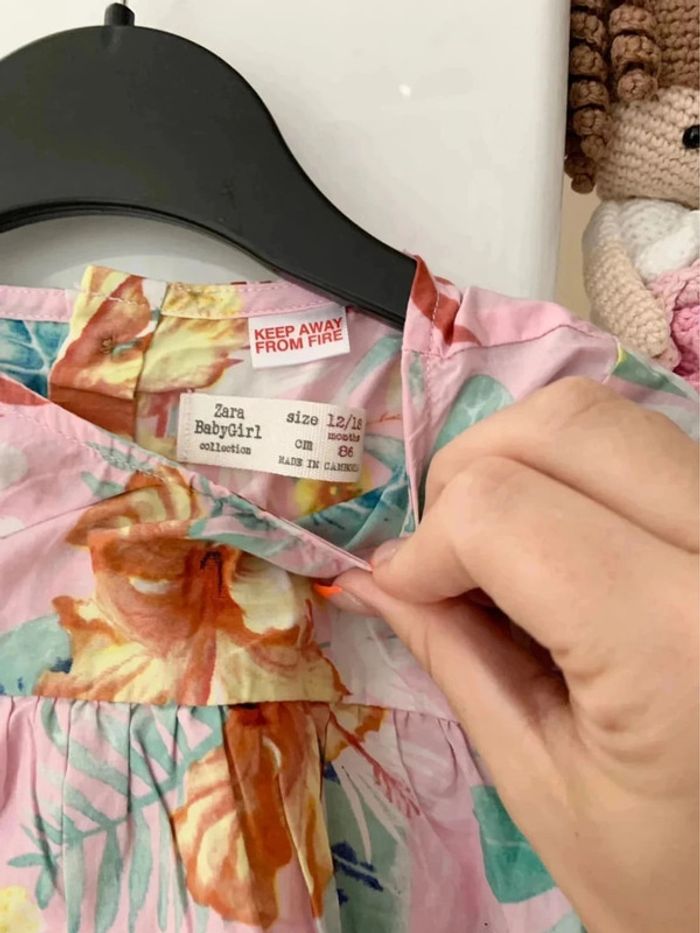 Robe Zara 👧🏼 18 mois (86 cm ) - photo numéro 3