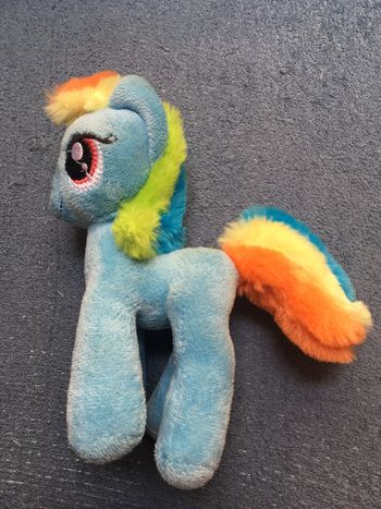 Peluche my little pony (mon petit poney) Éclair