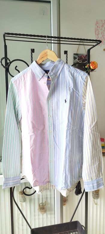 Chemisier pastel vintage Ralph Lauren