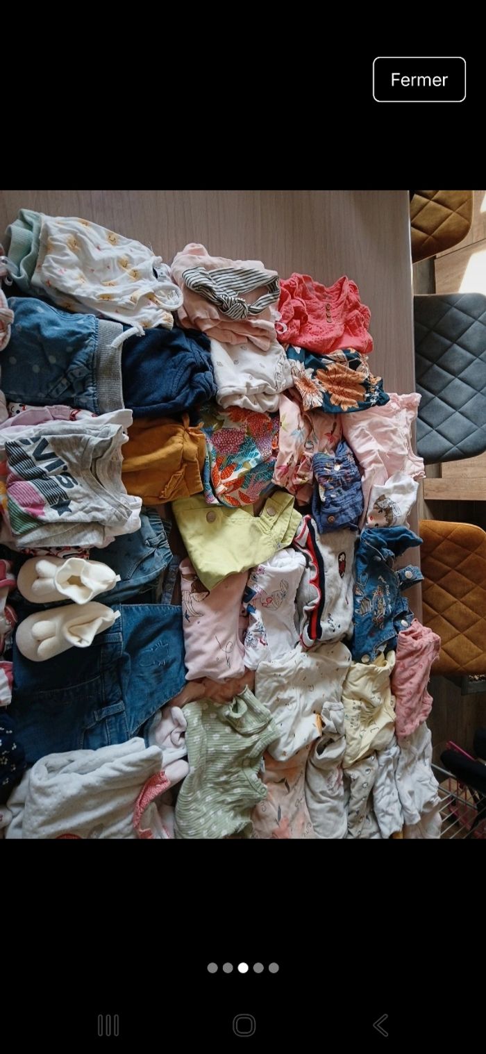 Lot vêtements 6mois fille - photo numéro 5