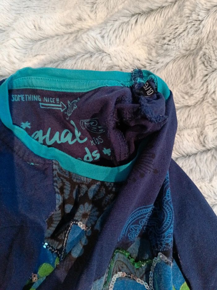Haut manches longues Desigual 9/10 ans - photo numéro 4
