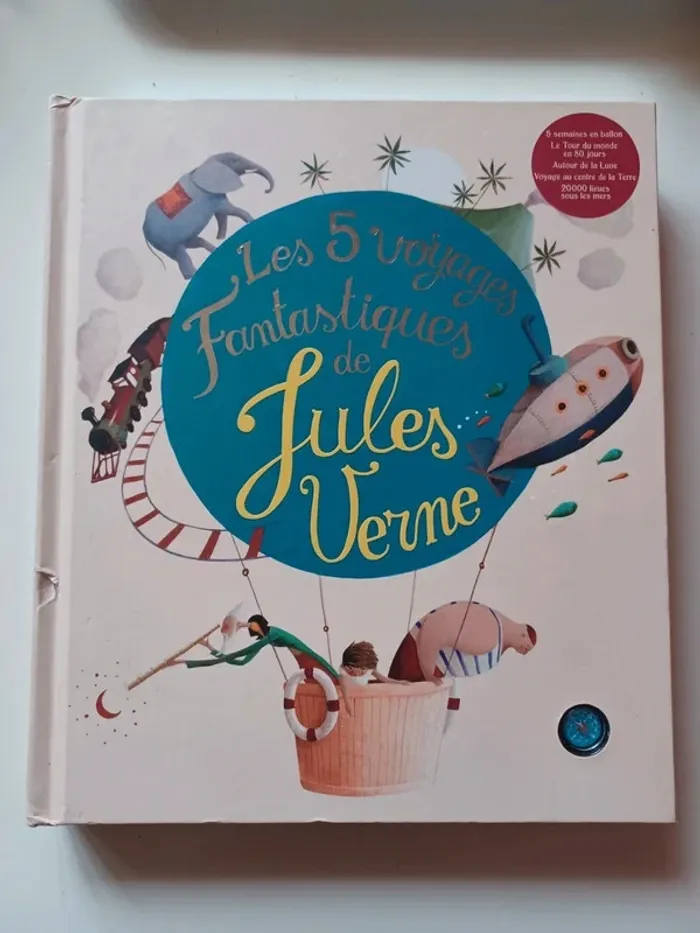 Les 5 voyages fantastiques de Jules Verne