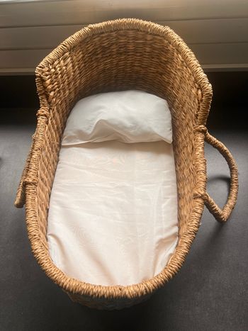 Couffin poupée osier Vertbaudet  