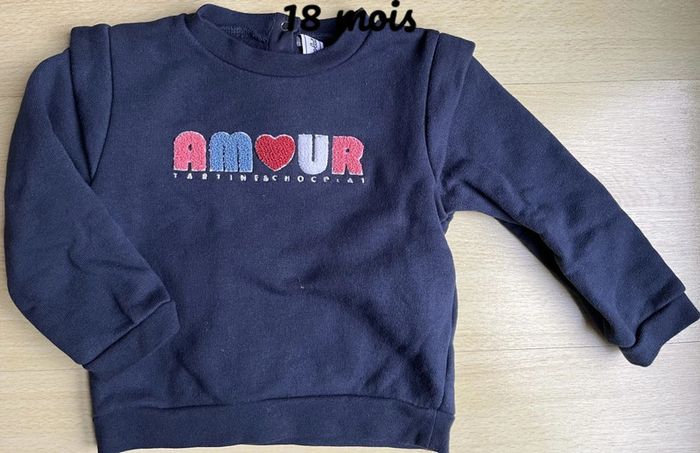 Sweat neuf 18 mois - Tartine et chocolat