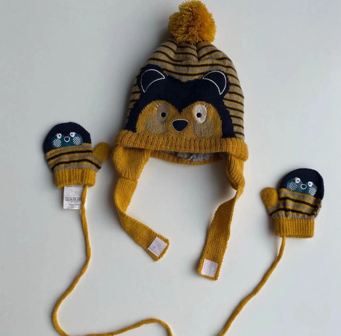 Bonnet + moufles - photo numéro 2