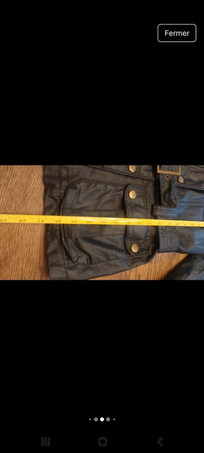 Veste impermeable noire doublé  Esprit fr 36 - photo numéro 10