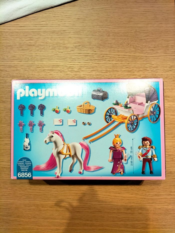 Playmobil Princess 6856 - Princesse et prince en calèche royale - photo numéro 3