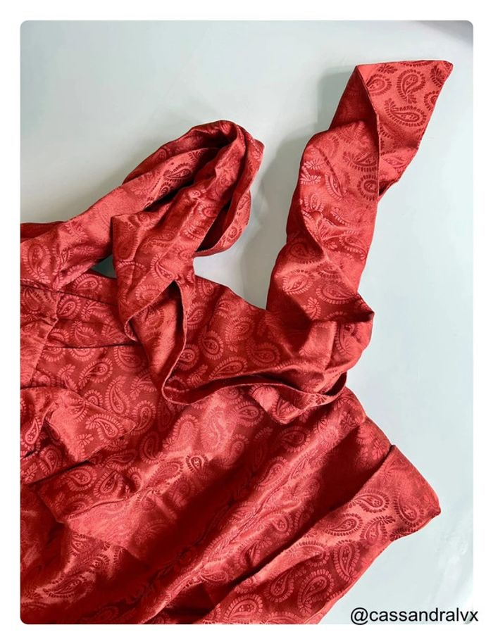 Short the kooples rouge motif - photo numéro 5