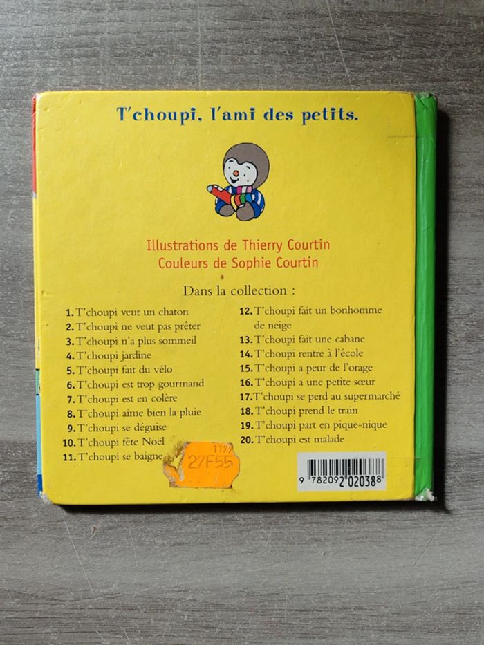 Livre T'choupi fête Noël - photo numéro 2
