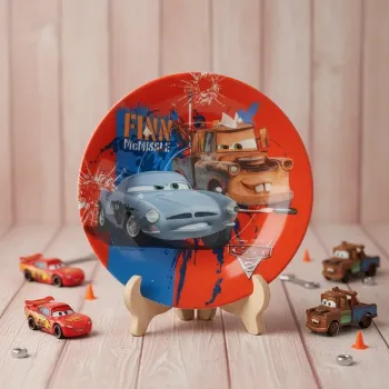 Assiette Plate Disney Cars 2 – Finn McMissile & Martin
