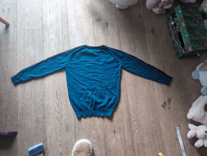 Pull bleu marine 9 ans - photo numéro 7