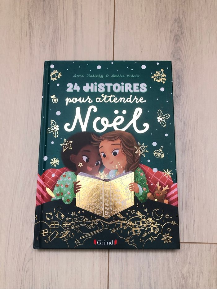 Livre 24 histoires pour attendre Noël