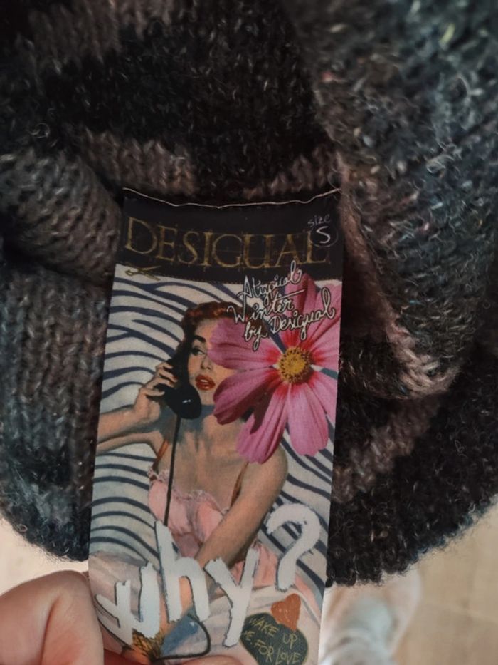 Robe pull col roulé Desigual - photo numéro 3
