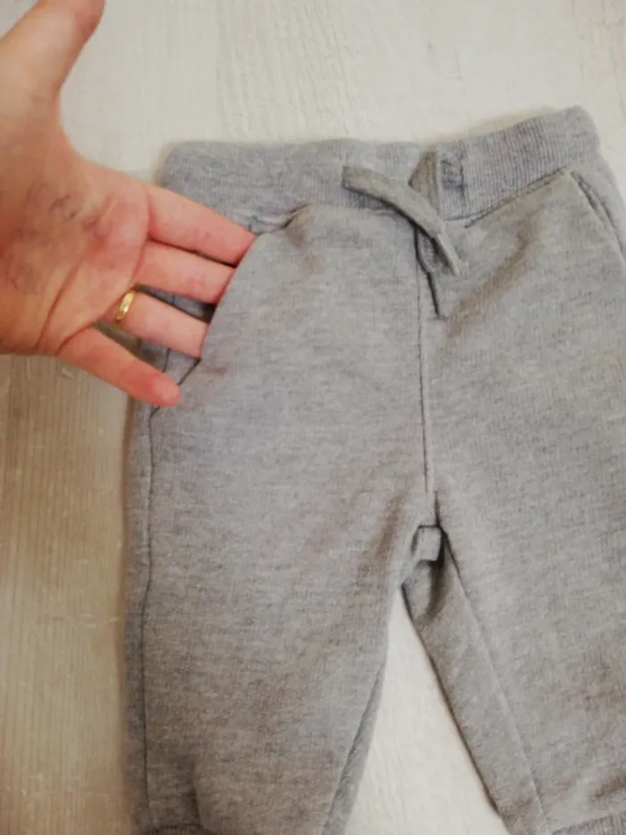 Pantalon jogging gris orchestra 3 mois - photo numéro 3