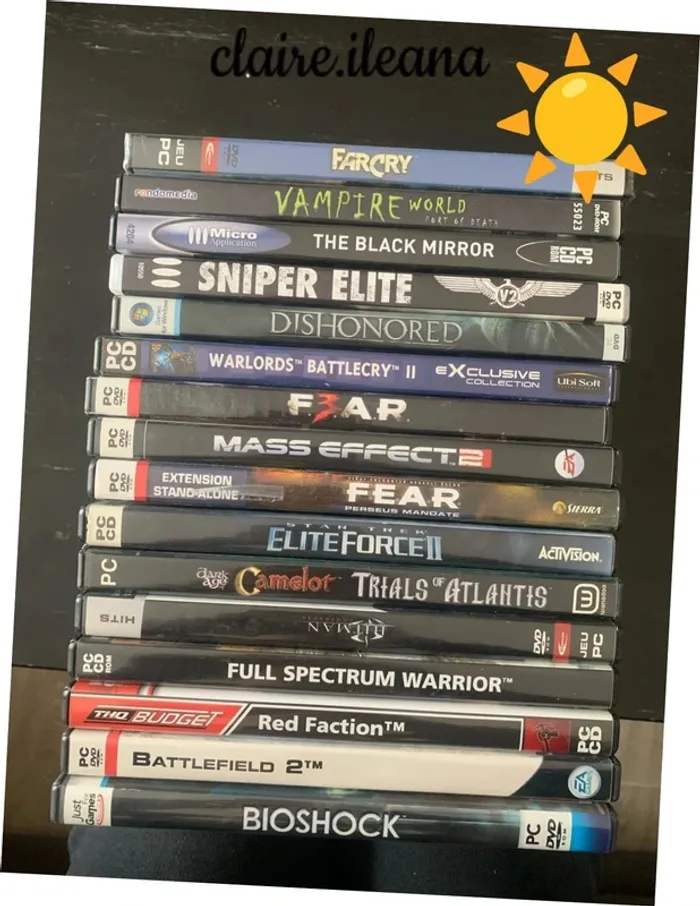 🛑 plusieurs jeu pc / dvd rom / cd 🛑