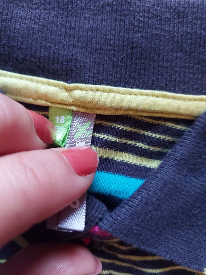 T-shirt ligné - photo numéro 2