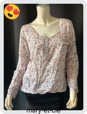SOLDÉ - Blouse manche longue ou 3/4 taille 40 - me contacter pour commander en lot