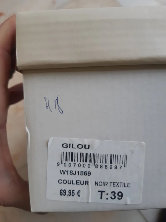 J&J Shoes bottines low boots noires P.39 - photo numéro 7