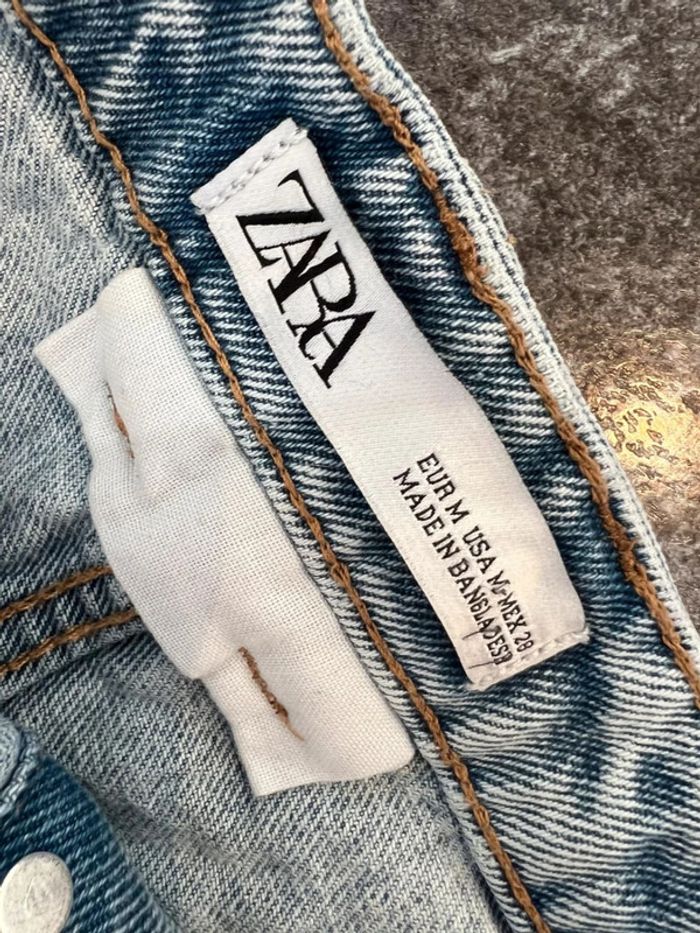 Jupe jean femme Zara taille M Women denim skirt Gonna denim donna Jeansrock Damen - photo numéro 4