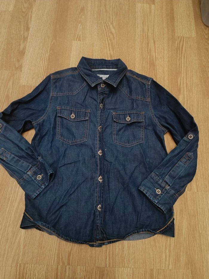 Chemise ML jean léger 6 ans