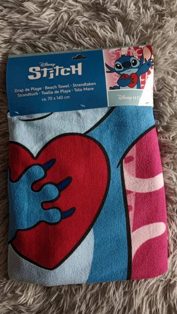 Serviette de plage Stitch 💐 - photo numéro 2
