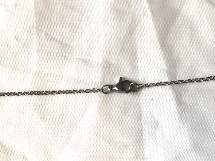 Collier Pendentif Arbre Vie Cœurs Branches Petit Cercle Bijou Argenté Fantaisie Hommes Femmes - photo numéro 4