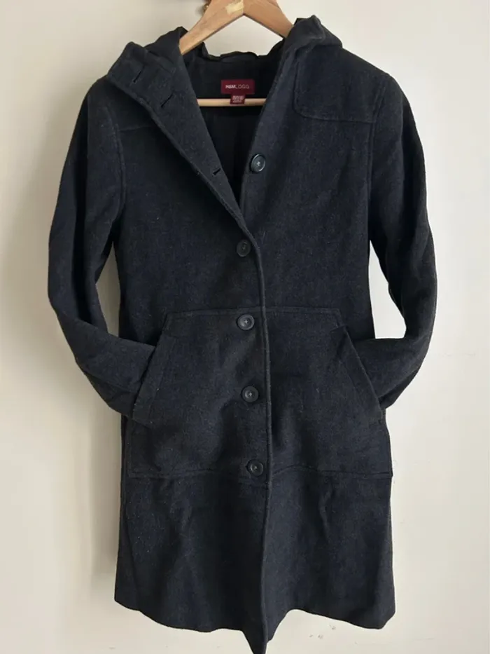 Manteau long laine/cachemire H&M