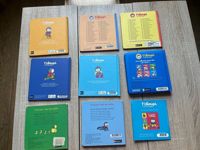 Lot 9 livres Tchoupi - photo numéro 2