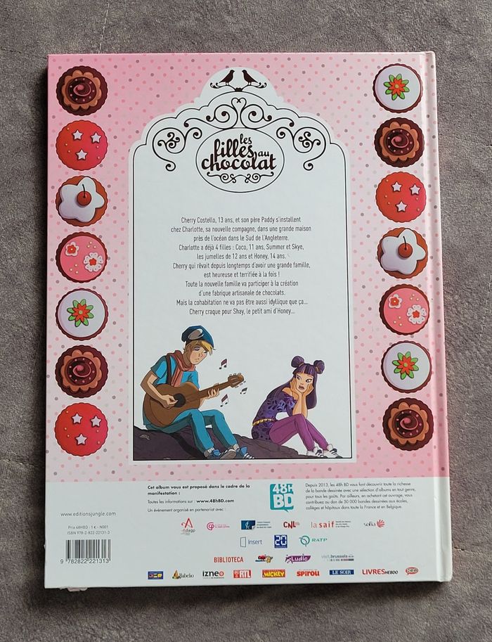 Les Filles Au Chocolat T1 - Cœur Cerise 48H BD2017 Sébastien - photo numéro 5