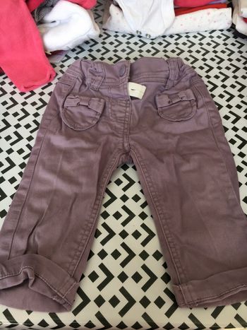Pantalon parme
