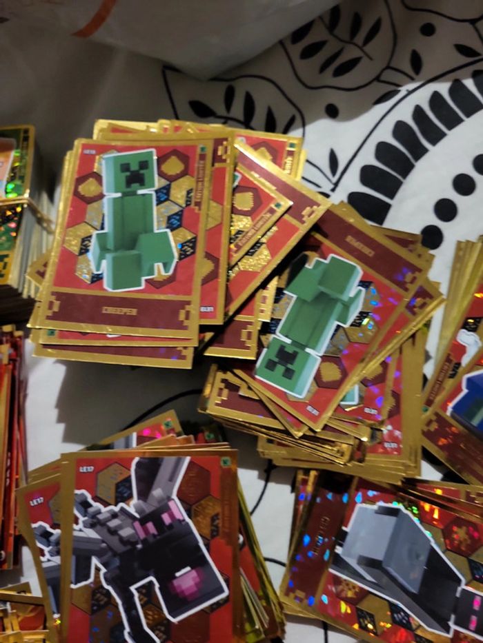 Gros lot de carte lego brillante - photo numéro 7