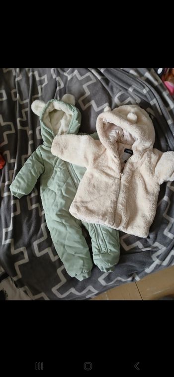 Combinaison et gilet polaire