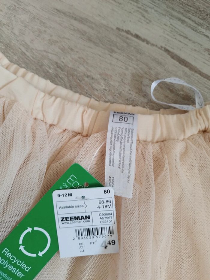 Jupe tutu neuve taille 80 - photo numéro 3