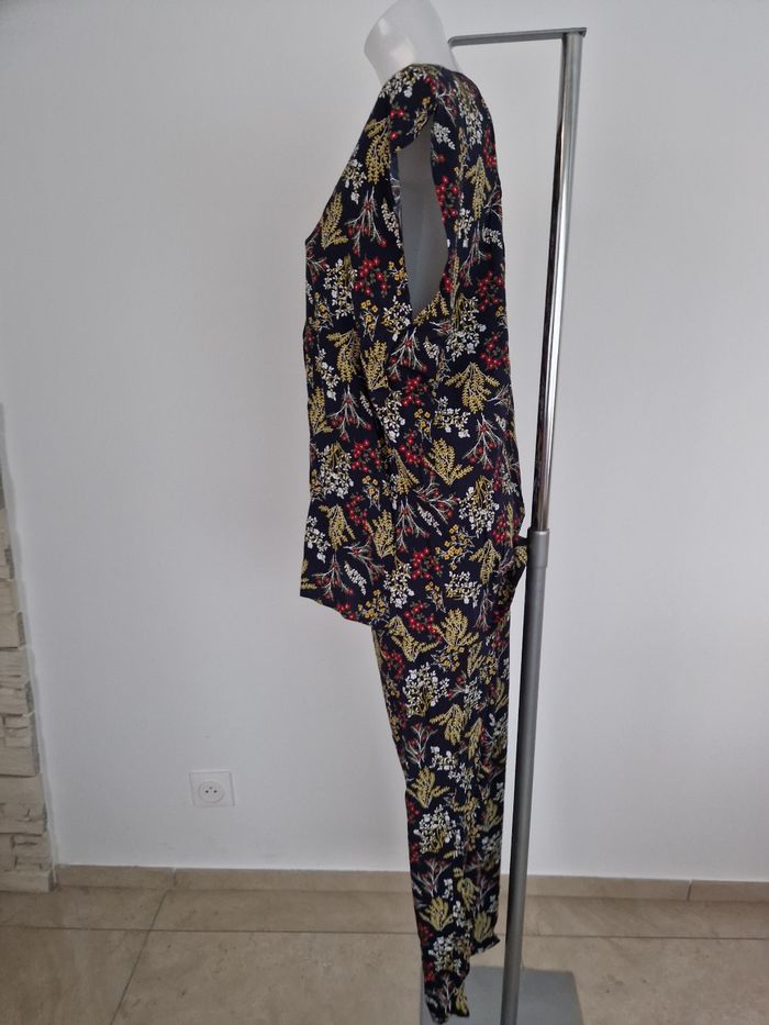 Ensemble bleu marine fleurie Balsamik - photo numéro 3