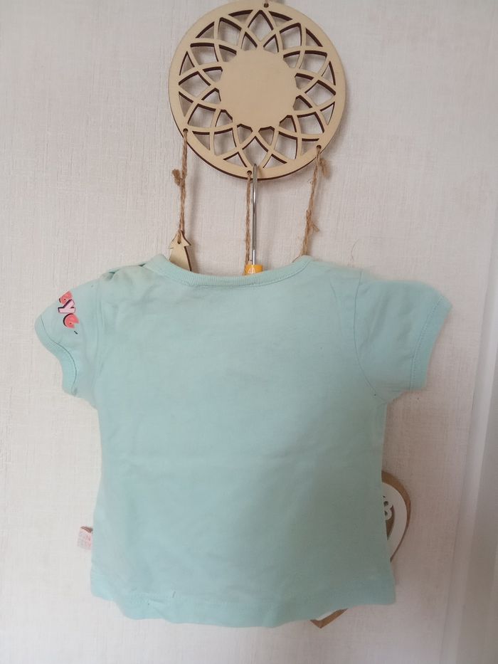 Tee shirt mi saison été Popeye bébé fille 6 mois - photo numéro 3