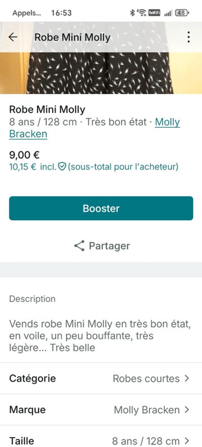 Robe Mini Molly - photo numéro 3
