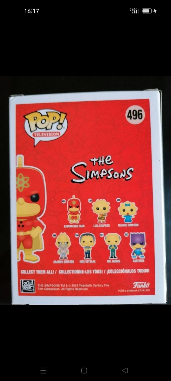 Figurine Pop Radioactive Man neuf - photo numéro 3