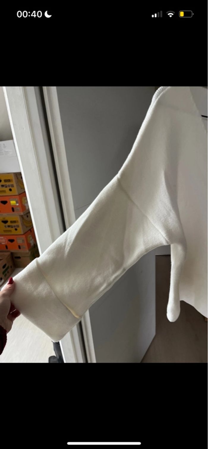 Gilet blanc taille unique - photo numéro 3