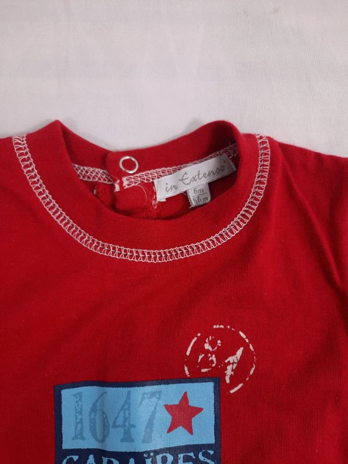 Combinaison short, 6 mois,  in extenso - photo numéro 2