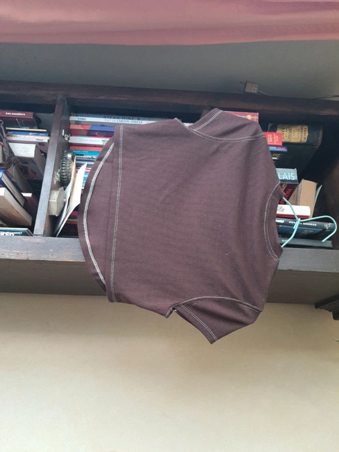Top shein marron taille l - photo numéro 2