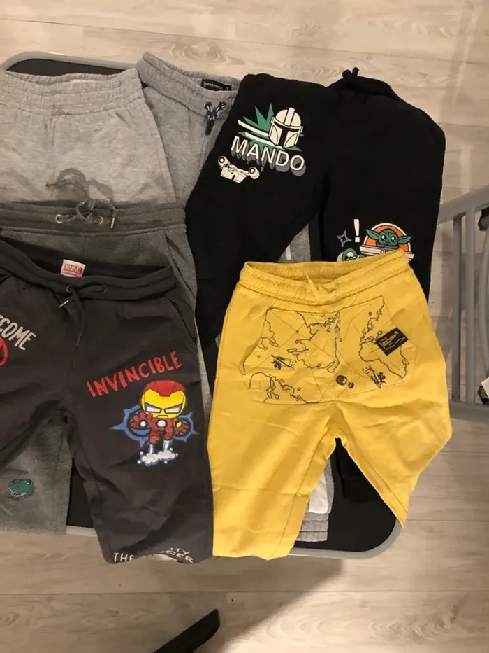 Pack 6 joggings 6 ans