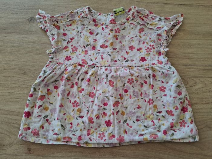 Blouse fleurie tao 18 mois