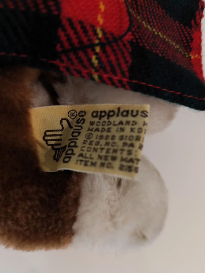 Peluche chien applause - photo numéro 6