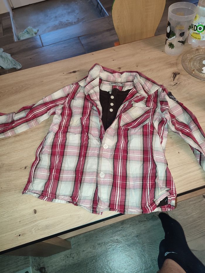 Chemise tape a l'oeil