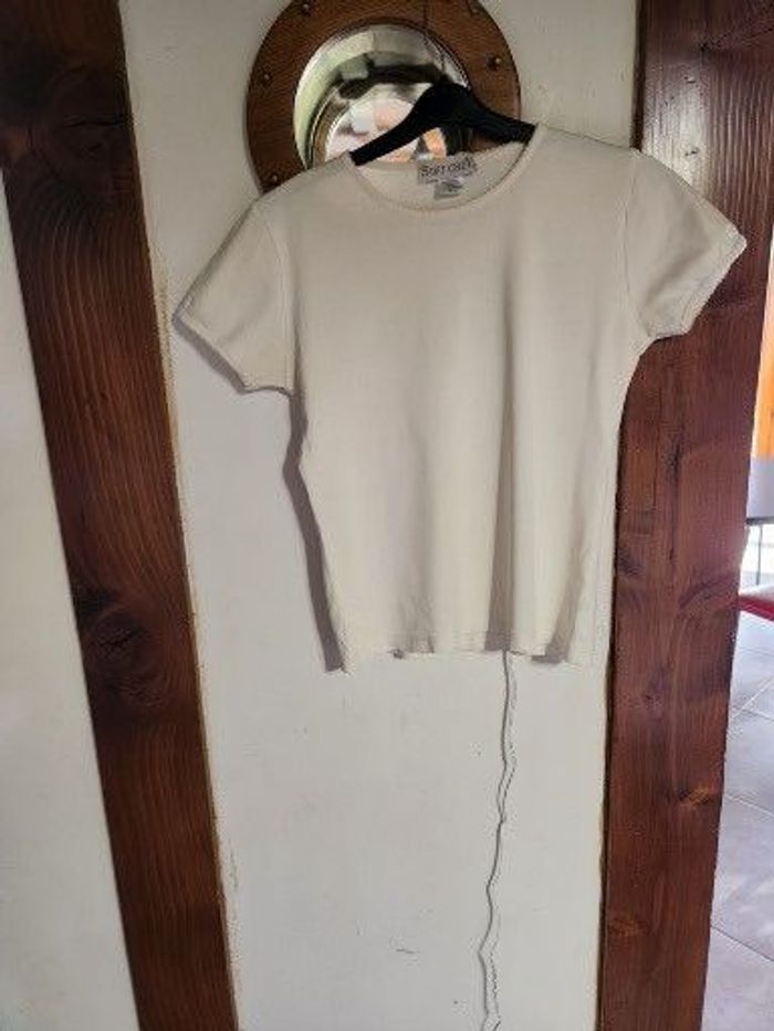 tee-shirt crème